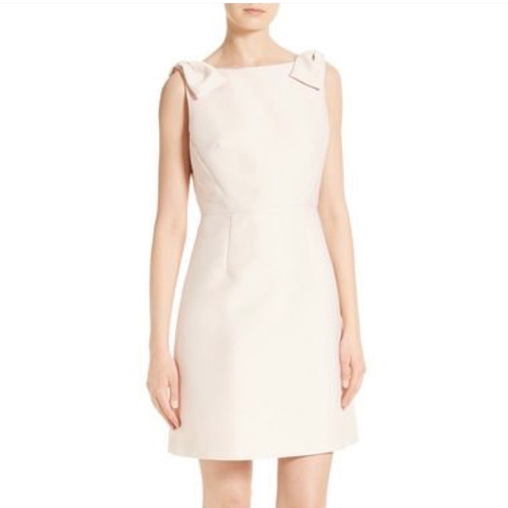 Kate Spade double bow a-line dress | Size 2 - Picture 1 of 6